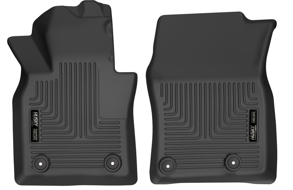 Husky Liners Weatherbeater - Front Floor Liners - 2019-2026 Mazda 3 / 2020-2026 Mazda CX-30 - Part 15651