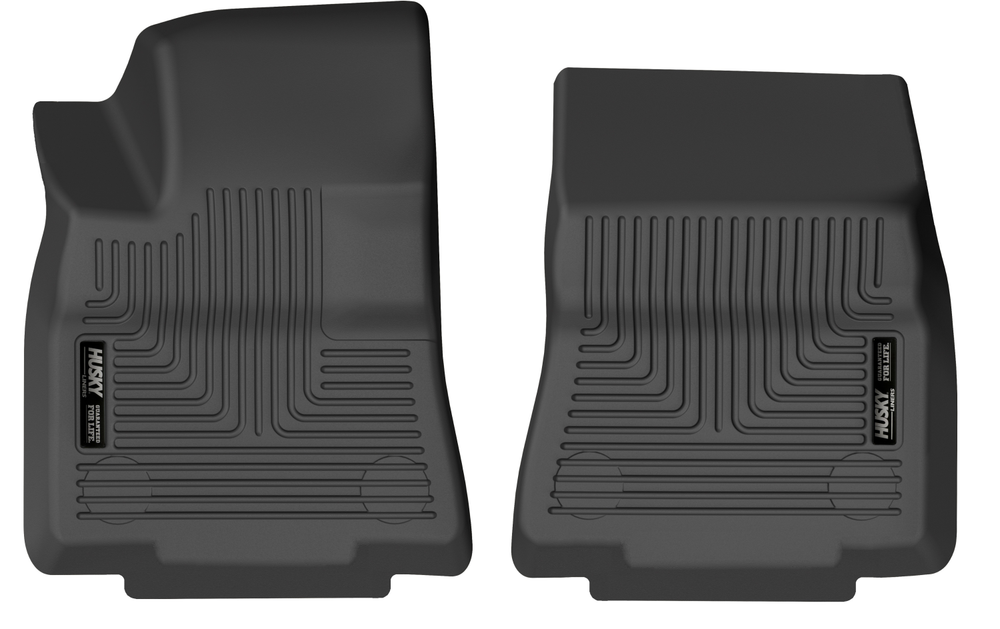 Husky Liners Weatherbeater - Front Floor Liners - 2020-2025 Tesla Y - Part 15741