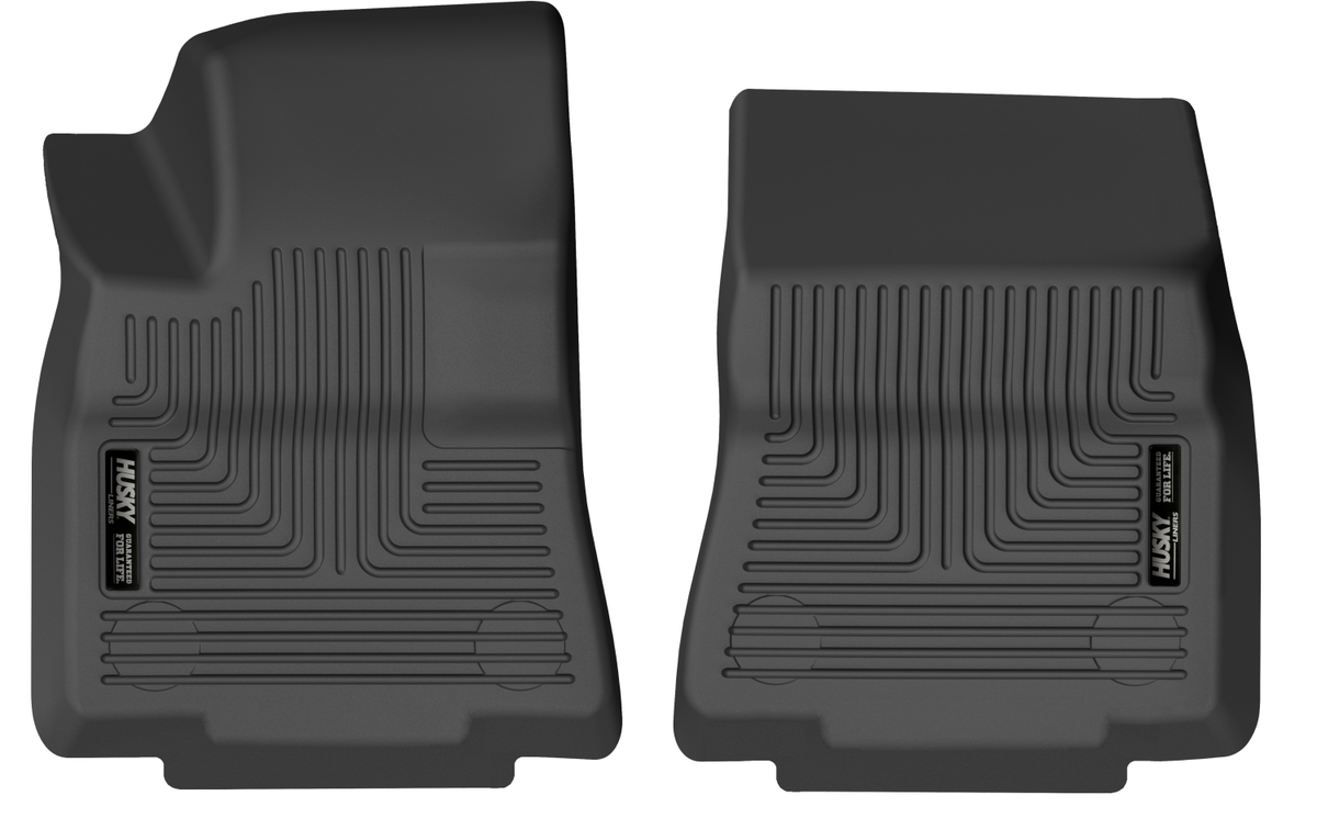 Husky Liners Weatherbeater - Front Floor Liners - 2020-2025 Tesla Y - Part 15741