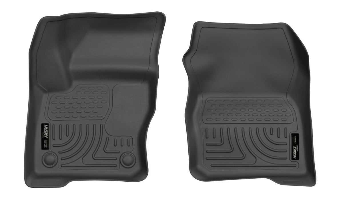 Husky Liners Weatherbeater - Front Floor Liners - 2012-2015 Ford Focus - Part 17061
