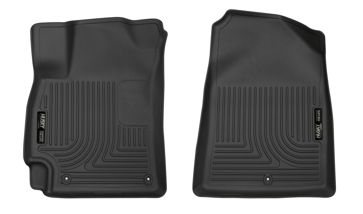 Husky Liners Weatherbeater - Front Floor Liners - 2017-2020 Hyundai Elantra - Part 17071