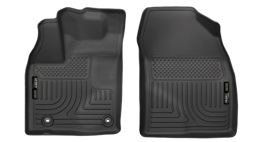 Husky Liners Weatherbeater - Front Floor Liners - 2012-2015 Toyota Prius Plug-In - Part 17081