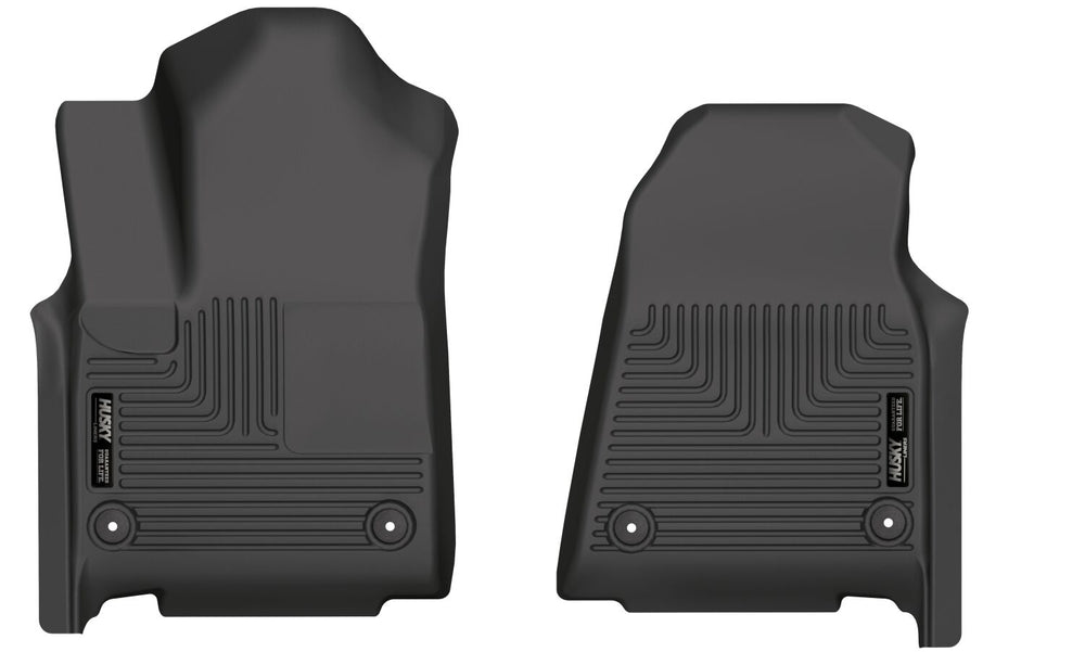 Husky Liners Weatherbeater - Front Floor Liners - 2022-2025 Jeep Wagoneer - Part 17161
