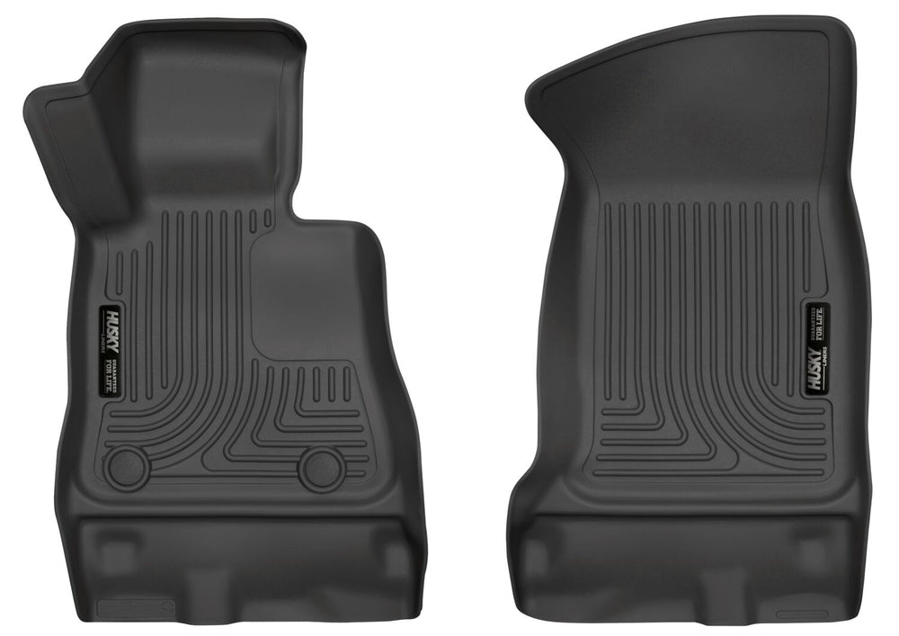 Husky Liners Weatherbeater - Front Floor Liners - 2016-2024 Chevrolet Camaro - Part 17211