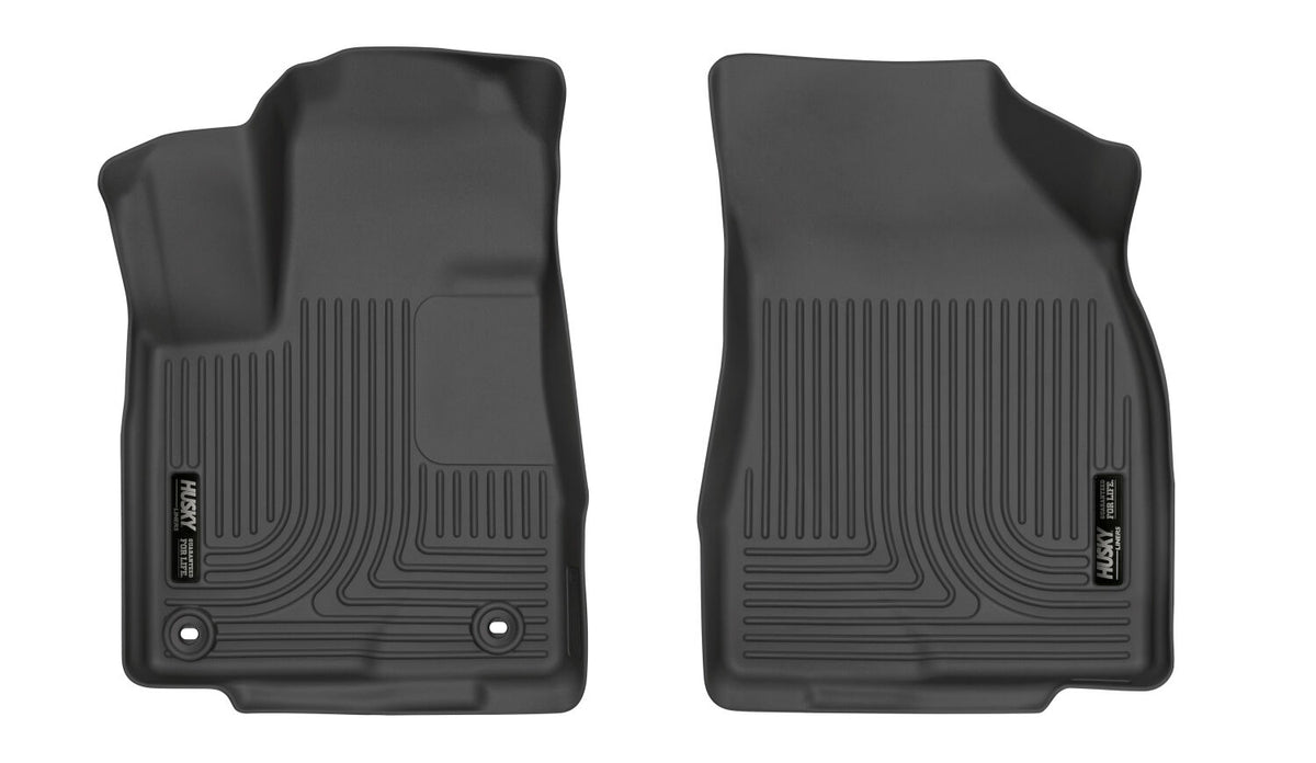 Husky Liners Weatherbeater - Front Floor Liners - 2014-2019 Toyota Highlander - Part 17371