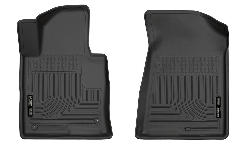 Husky Liners Weatherbeater - Front Floor Liners - 2015-2019 Hyundai Sonata / 2016-2020 Kia Optima - Part 17391