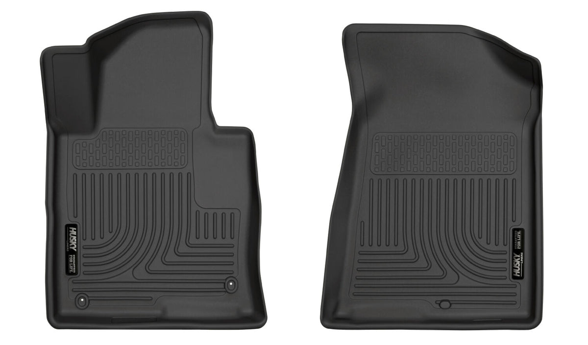 Husky Liners Weatherbeater - Front Floor Liners - 2015-2019 Hyundai Sonata / 2016-2020 Kia Optima - Part 17391