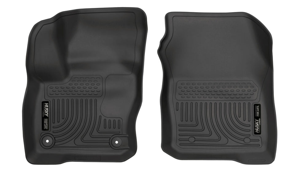 Husky Liners Weatherbeater - Front Floor Liners - 2016-2018 Ford Focus - Part 17441