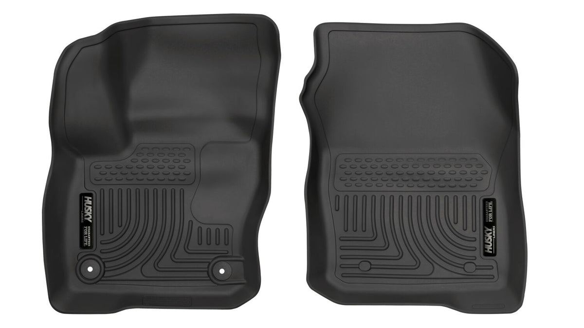 Husky Liners Weatherbeater - Front Floor Liners - 2016-2018 Ford Focus - Part 17441