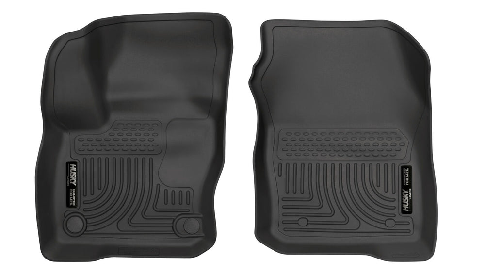 Husky Liners Weatherbeater - Front Floor Liners - 2016-2018 Ford Focus - Part 17451
