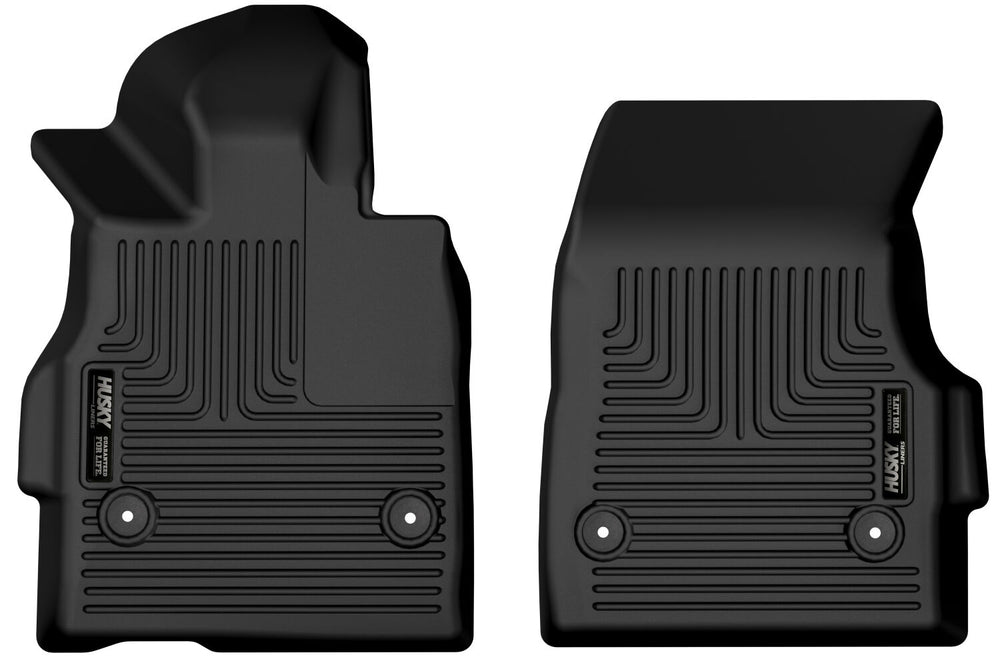 Husky Liners Weatherbeater - Front Floor Liners - 2020-2026 Chevrolet Corvette - Part 18271