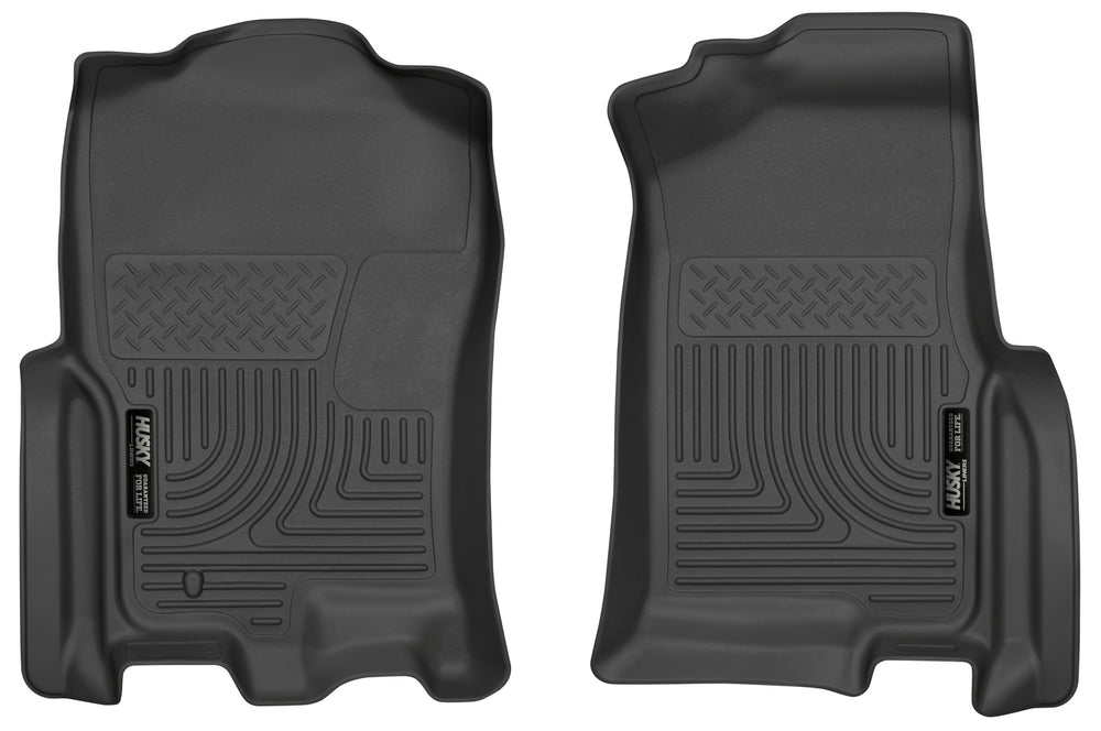Husky Liners Weatherbeater - Front Floor Liners - 2007-2010 Ford Expedition / 2007-2010 Lincoln Navigator - Part 18391