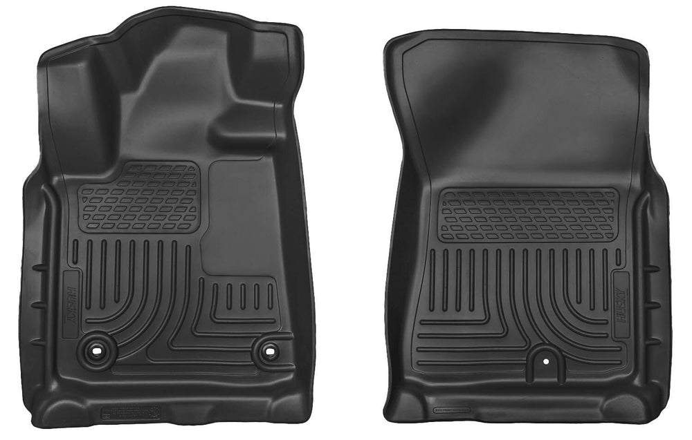Husky Liners Weatherbeater - Front Floor Liners - 2007-2011 Toyota Tundra - Part 18581