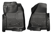 Husky Liners Weatherbeater - Front Floor Liners - 2011-2012 Ford F-250 Super Duty / 2011-2012 Ford F-350 Super Duty - Part 18711
