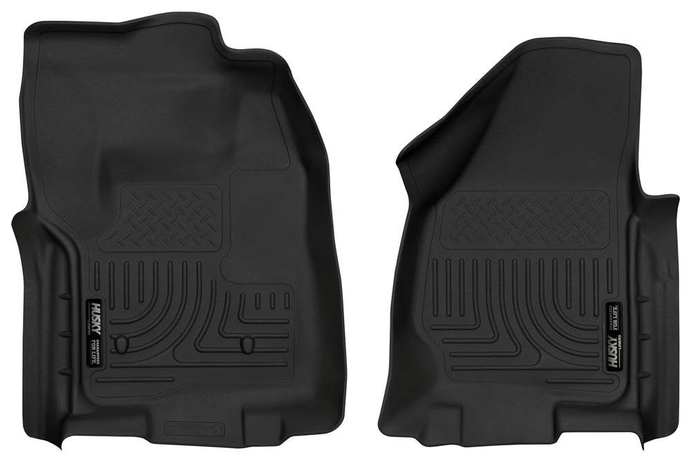 Husky Liners Weatherbeater - Front Floor Liners - 2012-2016 Ford F-250 Super Duty / 2012-2016 Ford F-350 Super Duty - Part 18721