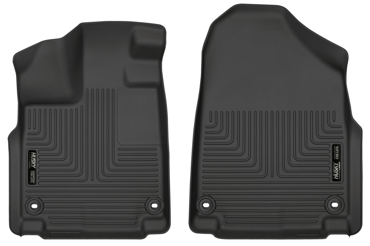 Husky Liners Weatherbeater - Front Floor Liners - 2018-2026 Honda Odyssey - Part 18801