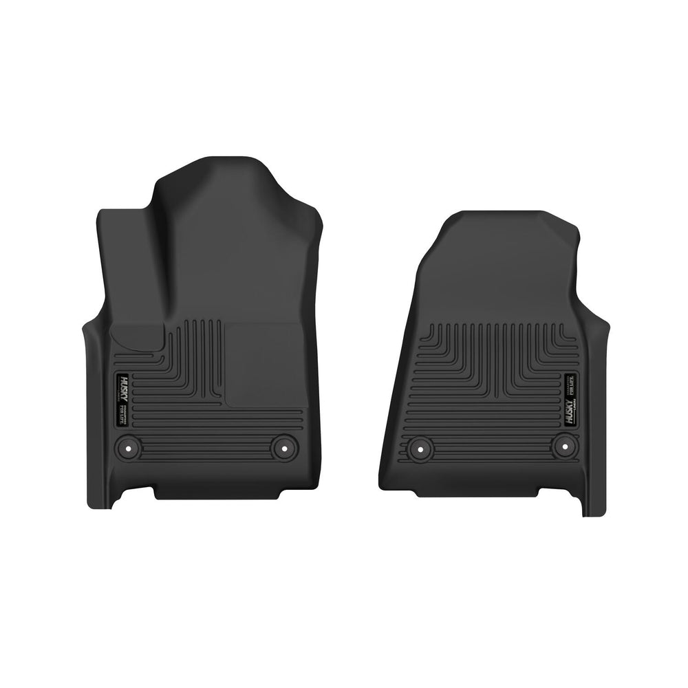 Husky Liners X-act Contour - Front Floor Liners - 2022-2026 Jeep Grand Wagoneer / 2022-2025 Jeep Wagoneer - Part 51381