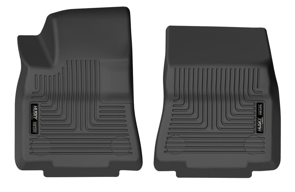 Husky Liners X-act Contour - Front Floor Liners - 2020-2025 Tesla Y - Part 51491