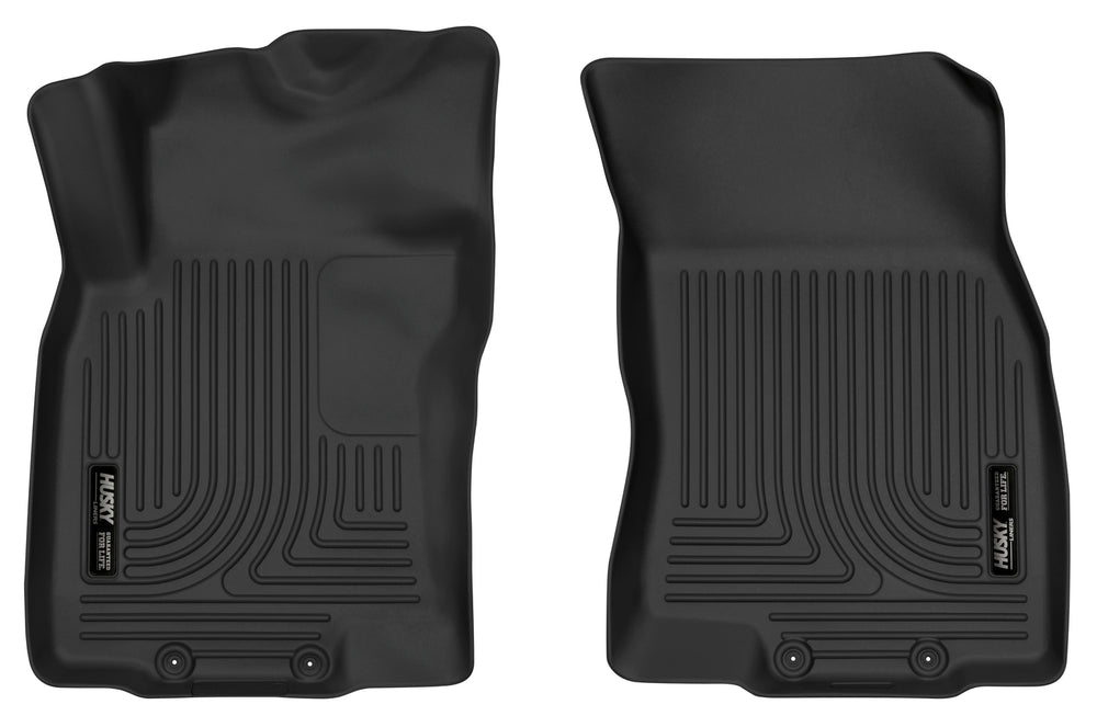 Husky Liners X-act Contour - Front Floor Liners - 2014-2020 Nissan Rogue / 2014-2015 Nissan X-Trail - Part 52151