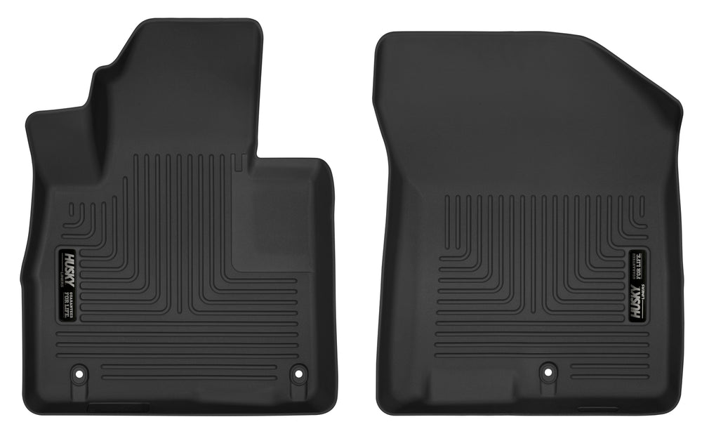 Husky Liners X-act Contour - Front Floor Liners - 2019-2020 Hyundai Santa Fe - Part 52771