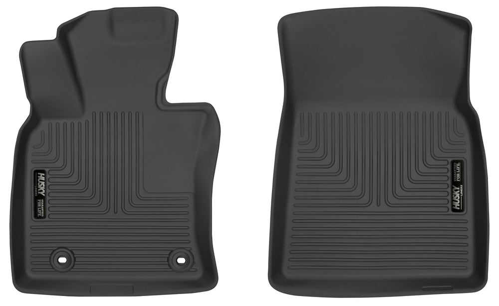 Husky Liners X-act Contour - Front Floor Liners - 2018-2024 Toyota Camry - Part 52831