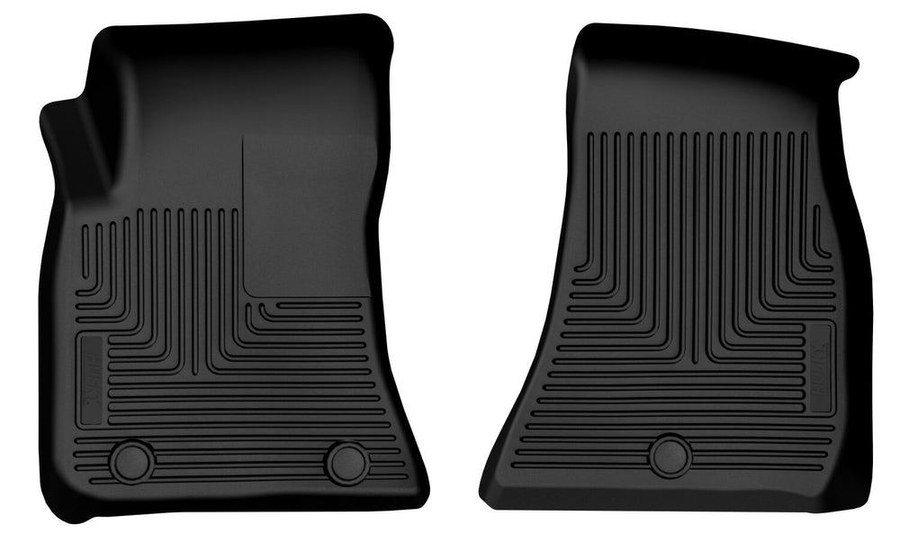 Husky Liners X-act Contour - Front Floor Liners - 2016-2023 Dodge Challenger - Part 54161