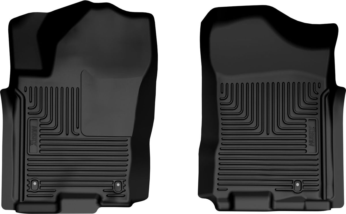 Husky Liners X-act Contour - Front Floor Liners - 2008-2015 Nissan Armada / 2008-2015 Nissan TITAN - Part 54341