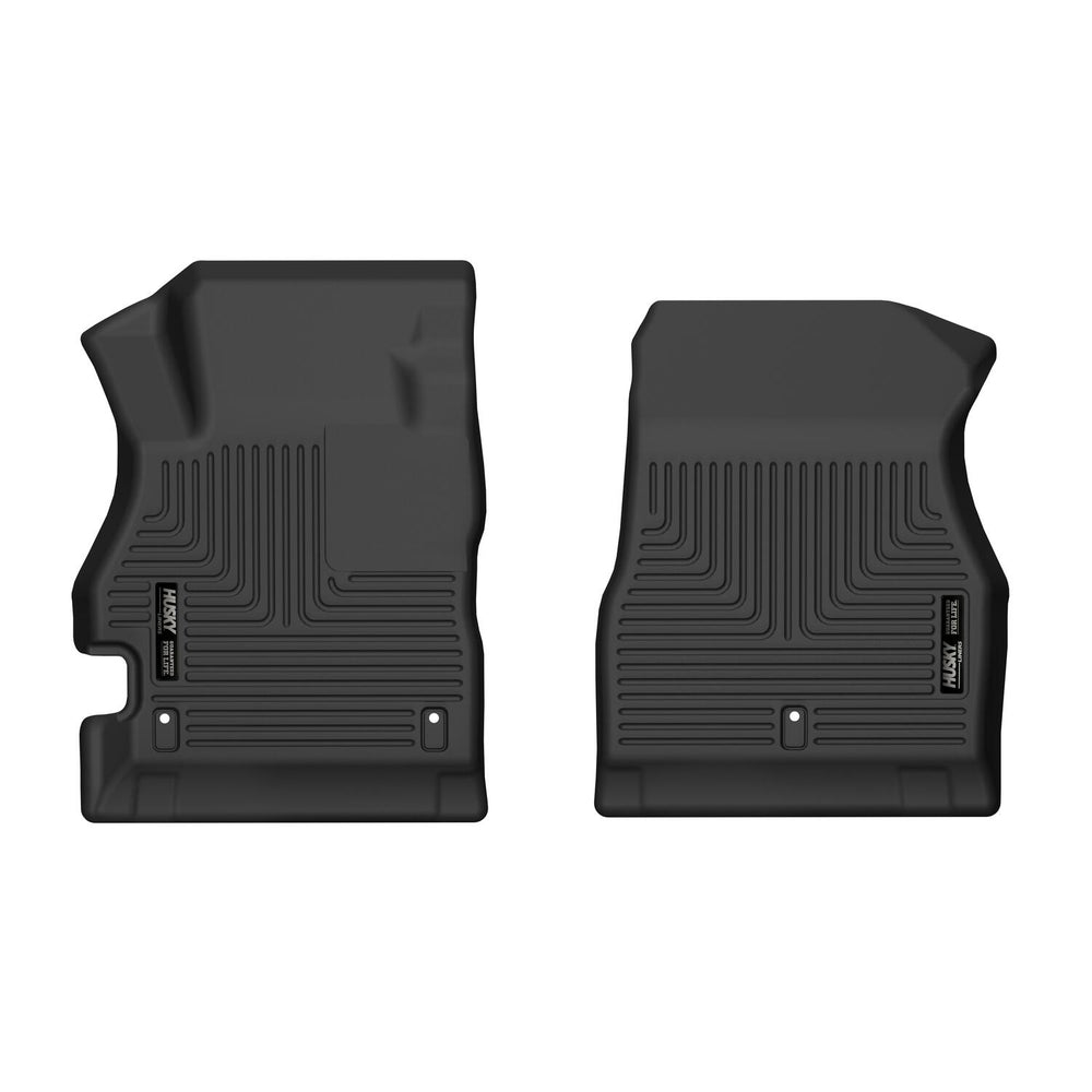 Husky Liners X-act Contour - Front Floor Liners - 2020-2024 Nissan Versa - Part 54941