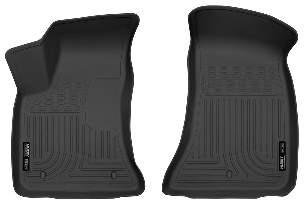 Husky Liners X-act Contour - Front Floor Liners - 2011-2023 Chrysler 300 / 2011-2023 Dodge Charger - Part 55371