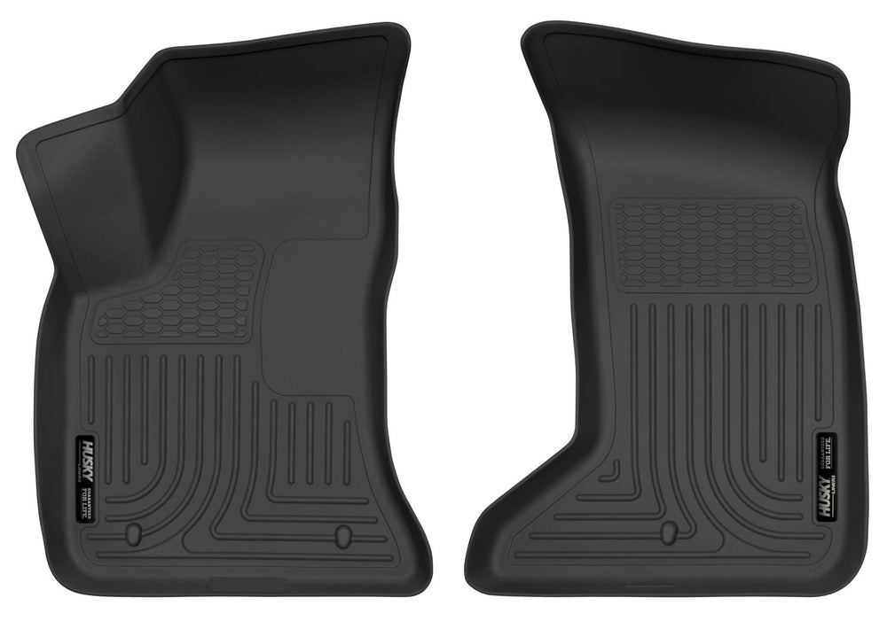 Husky Liners X-act Contour - Front Floor Liners - 2011-2023 Chrysler 300 / 2011-2023 Dodge Charger - Part 55391