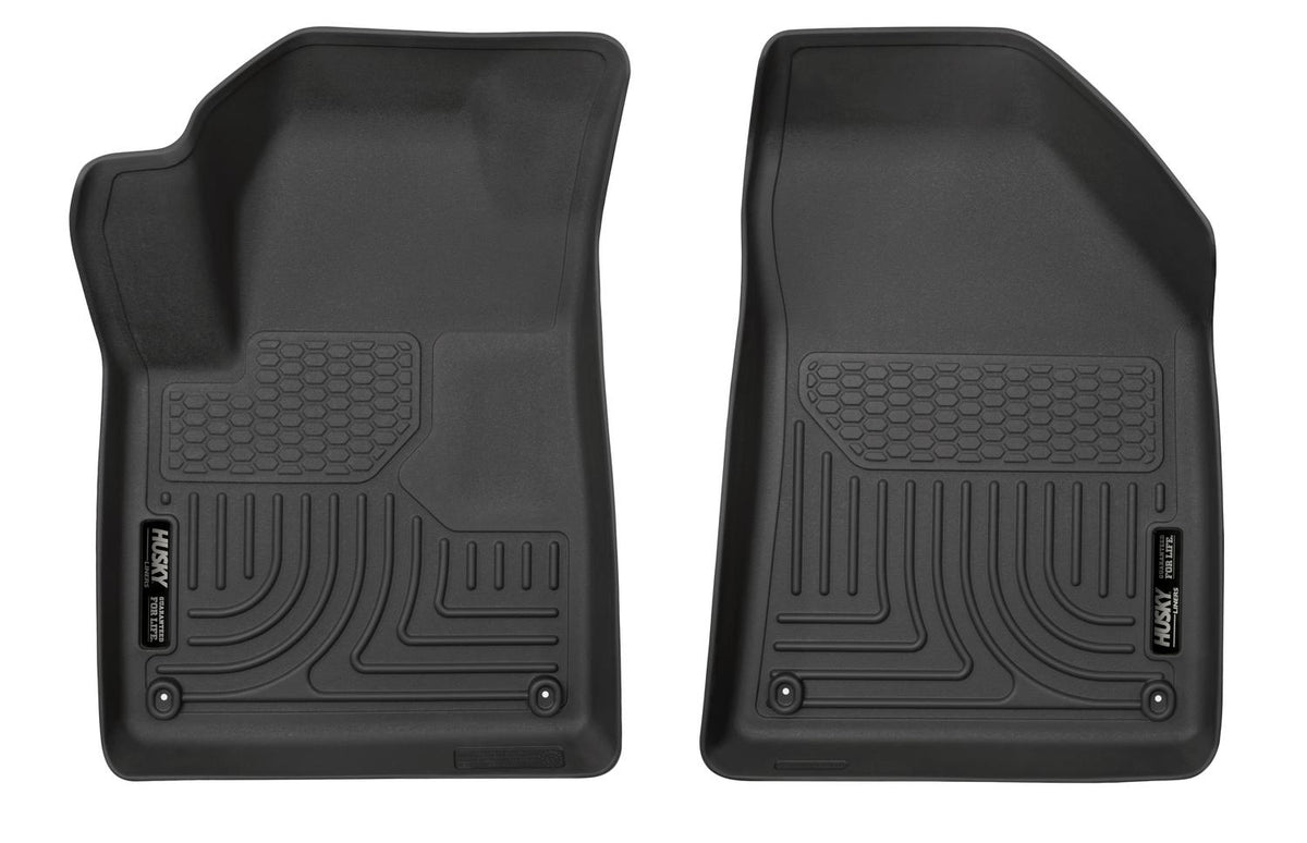 Husky Liners X-act Contour - Front Floor Liners - 2015-2023 Jeep Cherokee - Part 55431