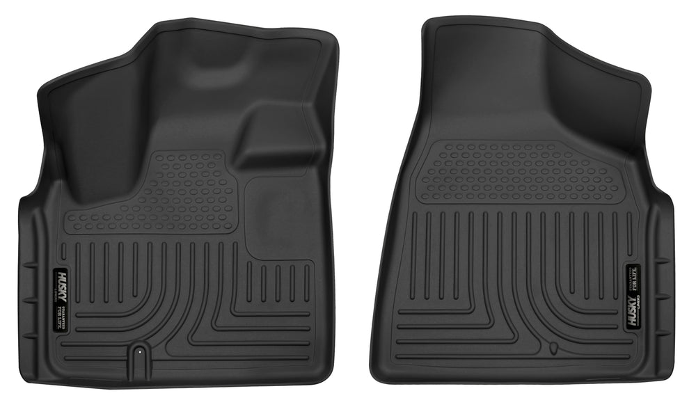 Husky Liners X-act Contour - Front Floor Liners - 2008-2016 Chrysler Town & Country / 2008-2020 Dodge Grand Caravan - Part 55521