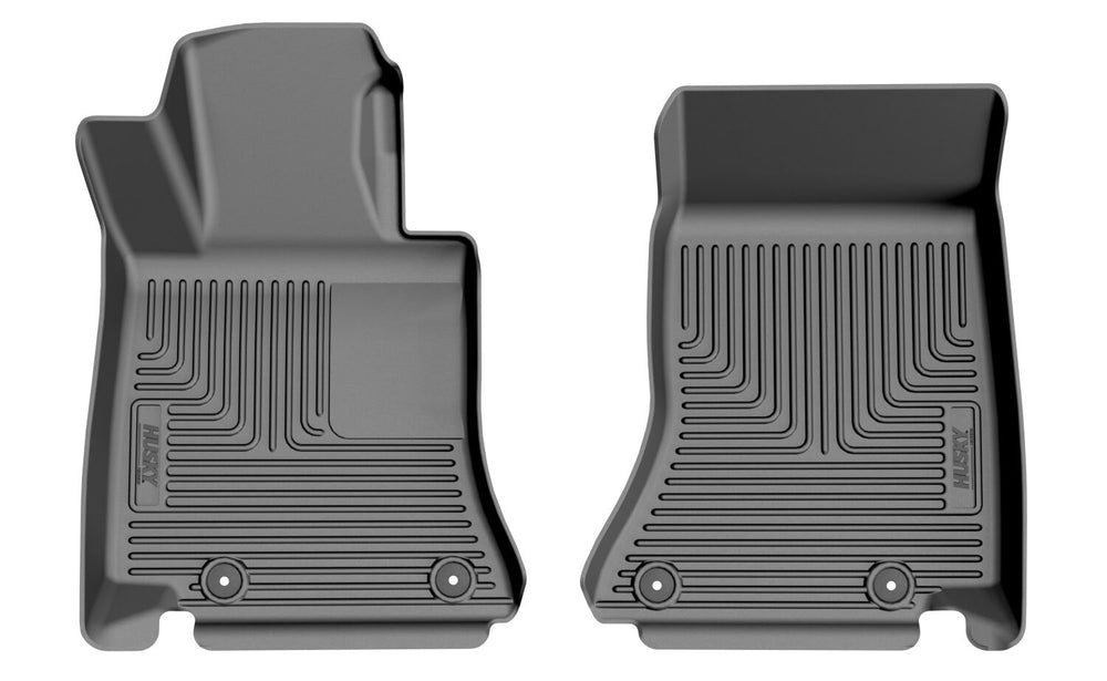 Husky Liners X-act Contour - Front Floor Liners - 2022-2026 Mercedes-Benz C300 - Part 77481