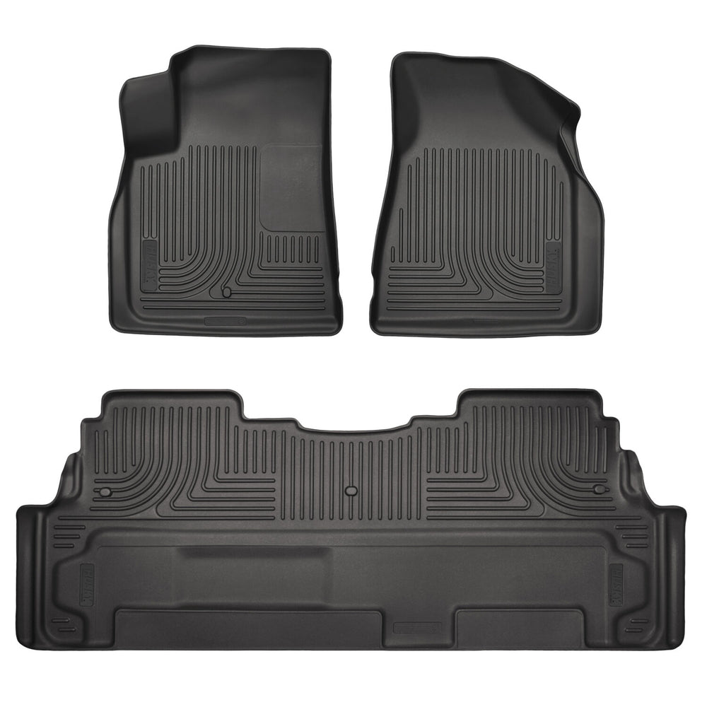 Husky Liners Weatherbeater - Front & 2nd Seat Floor Liners - Part 93441