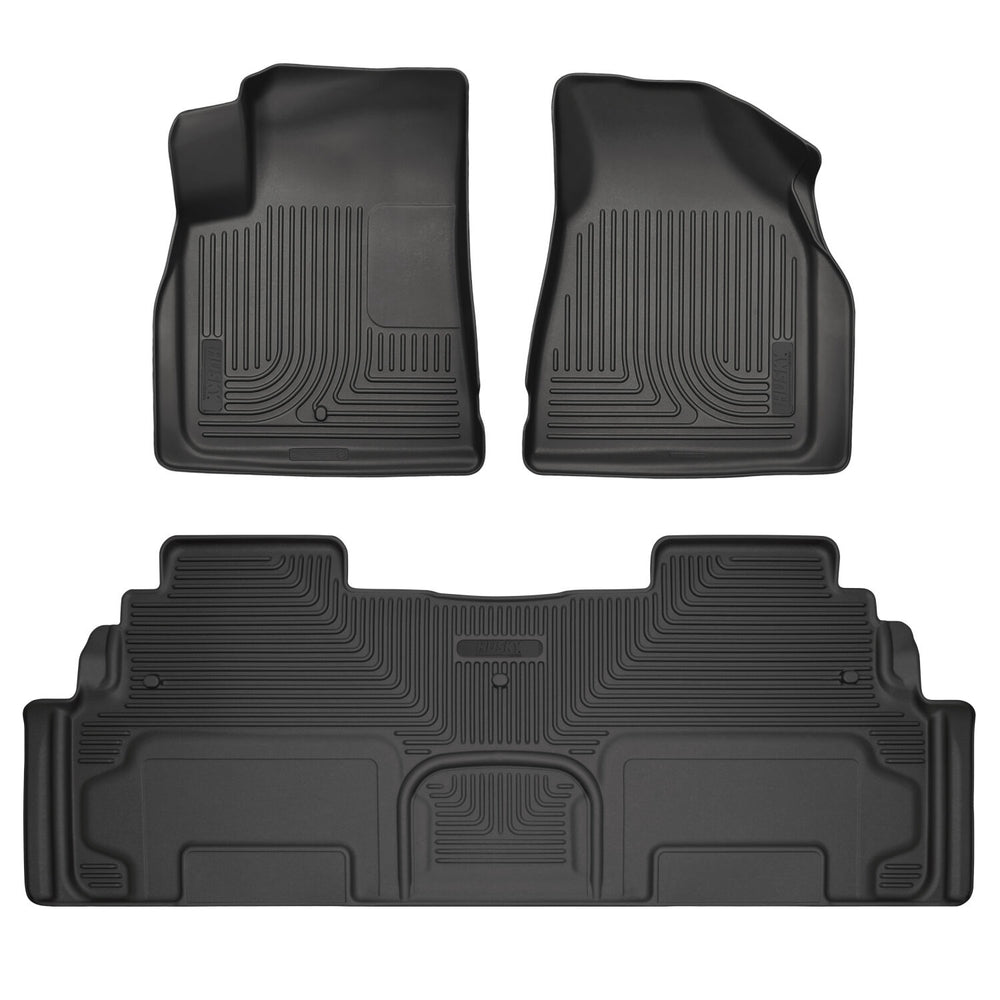 Husky Liners Weatherbeater - Front & 2nd Seat Floor Liners - Part 93451