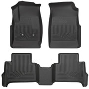 Husky Liners Weatherbeater - Front & 2nd Seat Floor Liners - 2015-2022 Chevrolet Colorado / 2015-2022 GMC Canyon - Part 93471