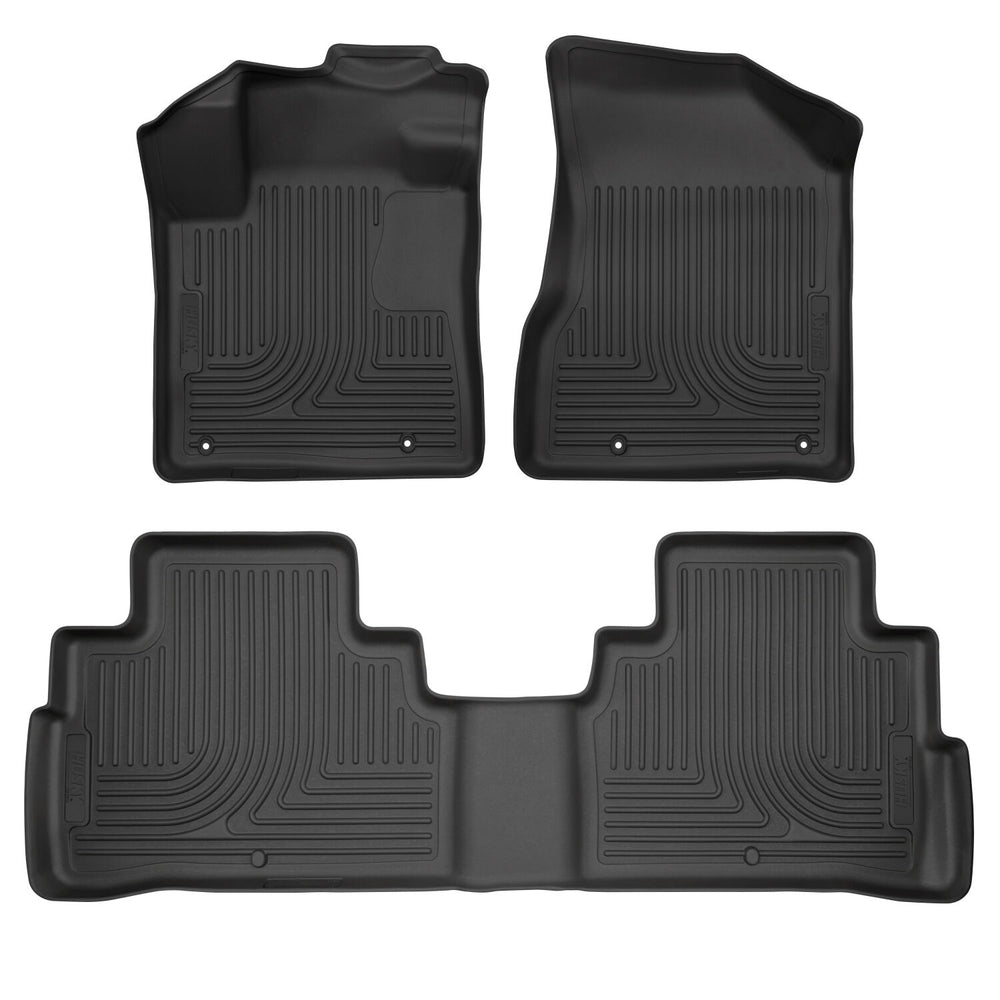 Husky Liners Weatherbeater - Front & 2nd Seat Floor Liners - 2015-2018 Nissan Murano - Part 93521