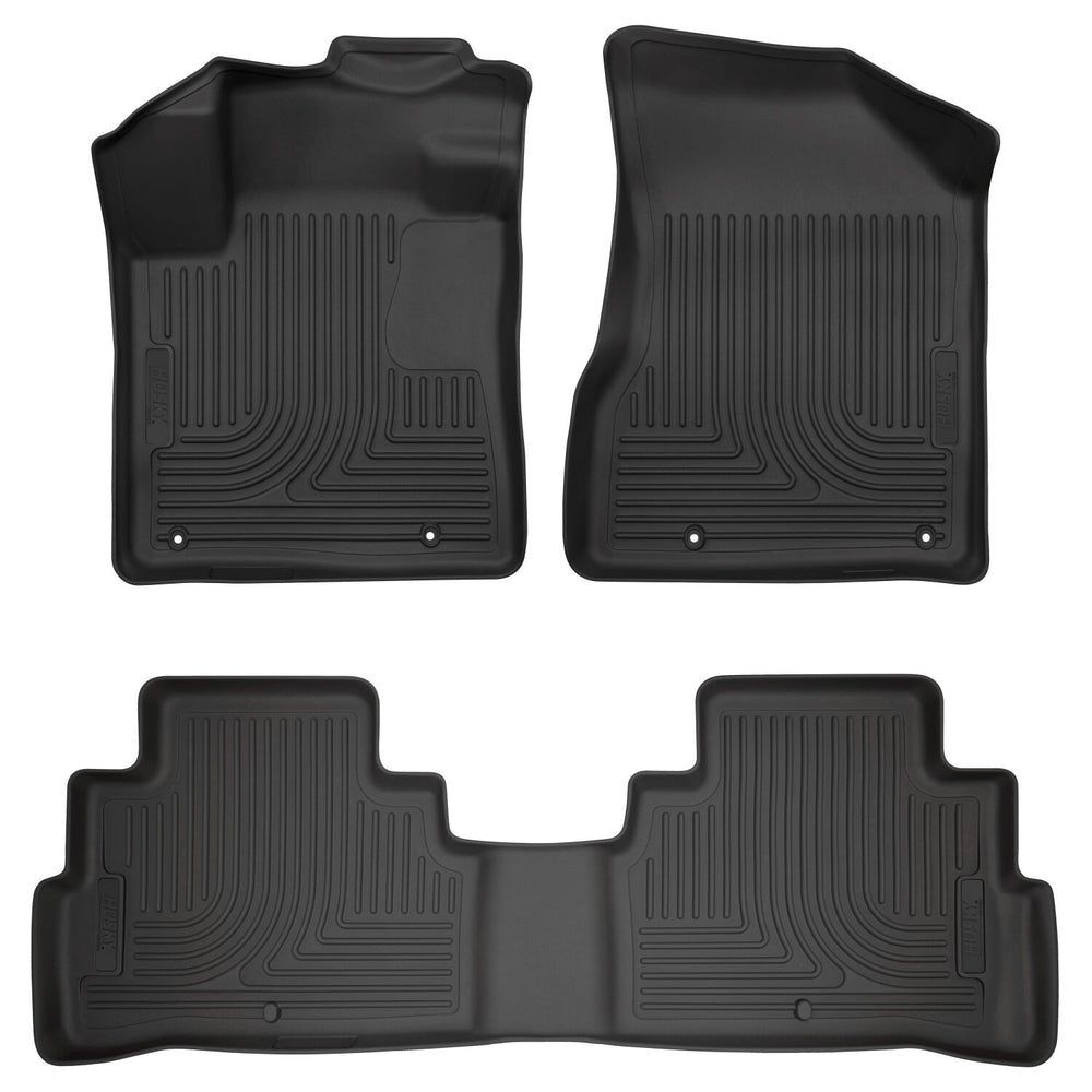 Husky Liners Weatherbeater - Front & 2nd Seat Floor Liners - 2019-2023 Nissan Murano - Part 93721
