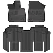 Husky Liners Weatherbeater - Front & 2nd Seat Floor Liners - 2021-2026 Toyota Sienna - Part 93851