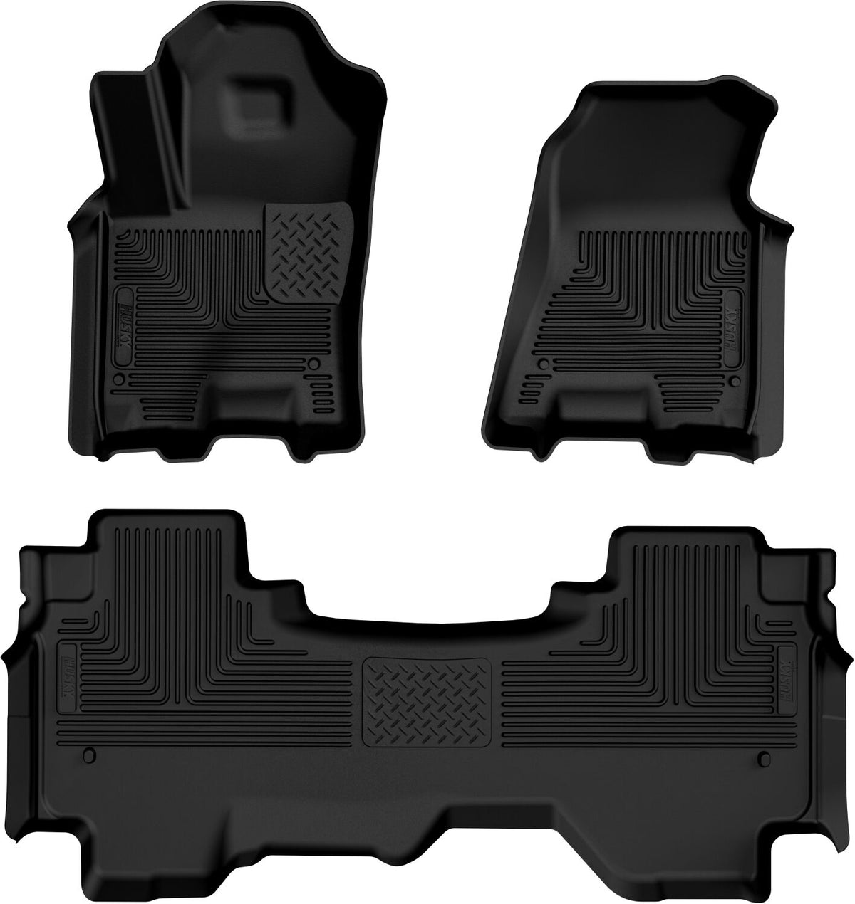 Husky Liners Weatherbeater - Front & 2nd Seat Floor Liners - 2025-2026 Ram 1500 - Part 94571
