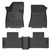 Husky Liners Weatherbeater - Front & 2nd Seat Floor Liners - 2022-2025 INFINITI QX55 - Part 95031