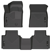 Husky Liners Weatherbeater - Front & 2nd Seat Floor Liners - 2022-2025 Mitsubishi Outlander - Part 95191