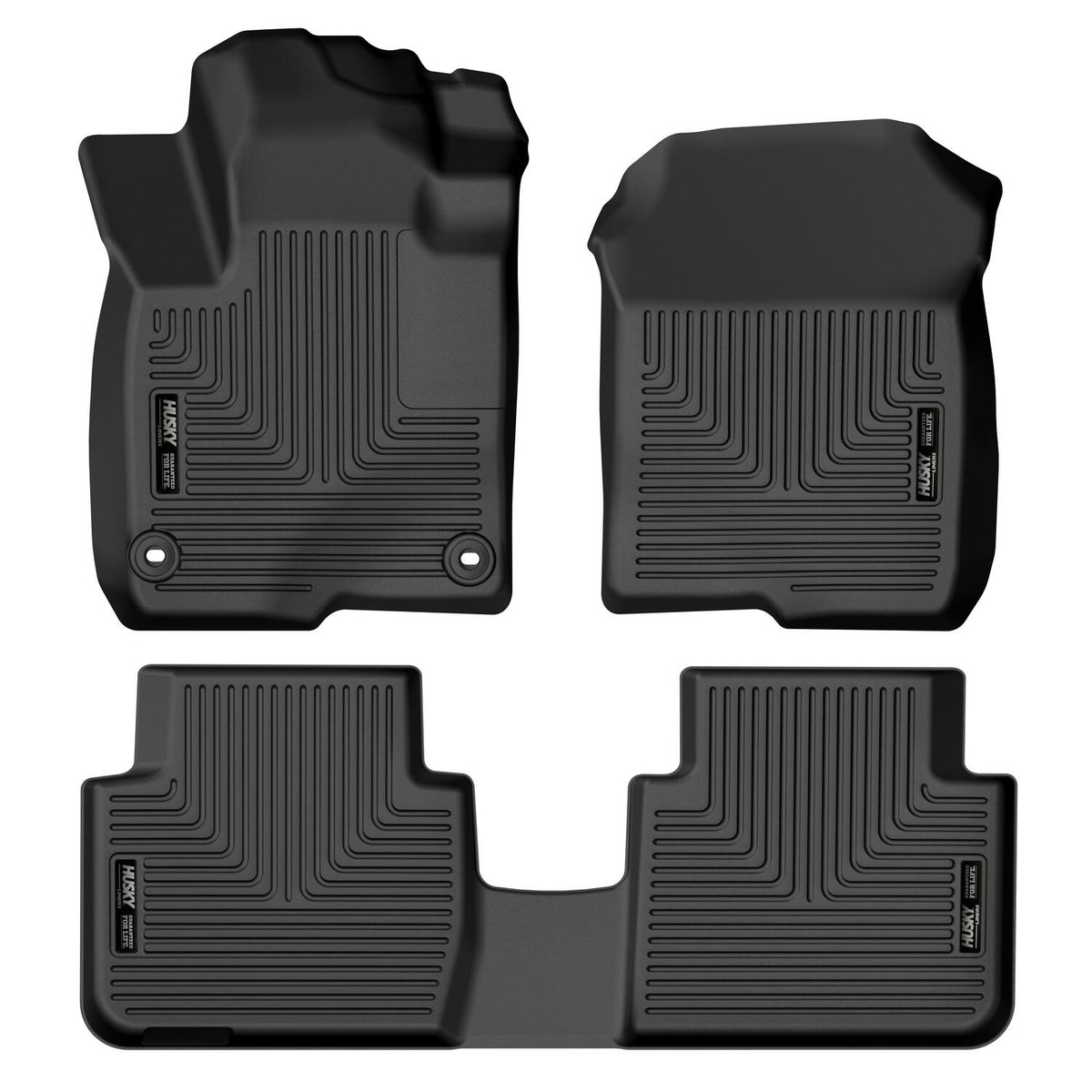 Husky Liners Weatherbeater - Front & 2nd Seat Floor Liners - 2023-2026 Honda HR-V - Part 95241