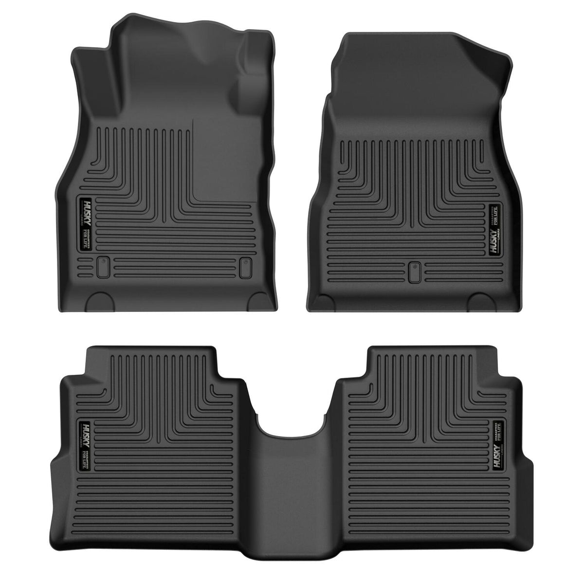 Husky Liners Weatherbeater - Front & 2nd Seat Floor Liners - 2018-2024 Nissan Kicks - Part 95271