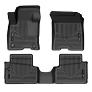 Husky Liners Weatherbeater - Front & 2nd Seat Floor Liners - 2022-2026 Ford Maverick - Part 95401