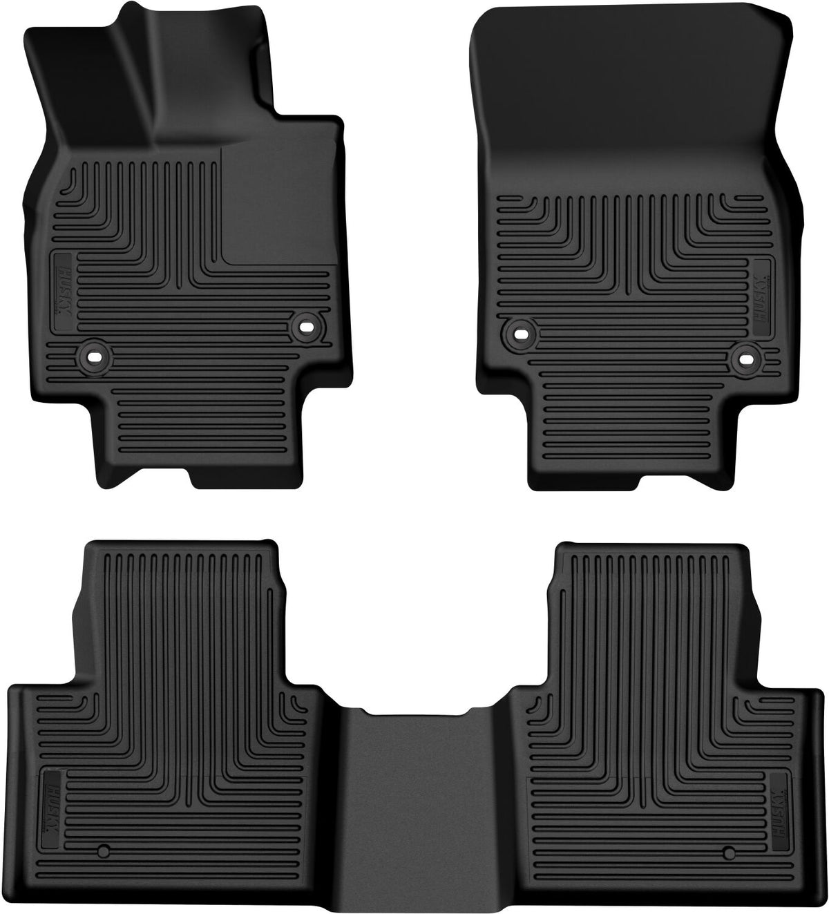 Husky Liners Weatherbeater - Front & 2nd Seat Floor Liners - 2023-2026 Toyota Crown - Part 95431