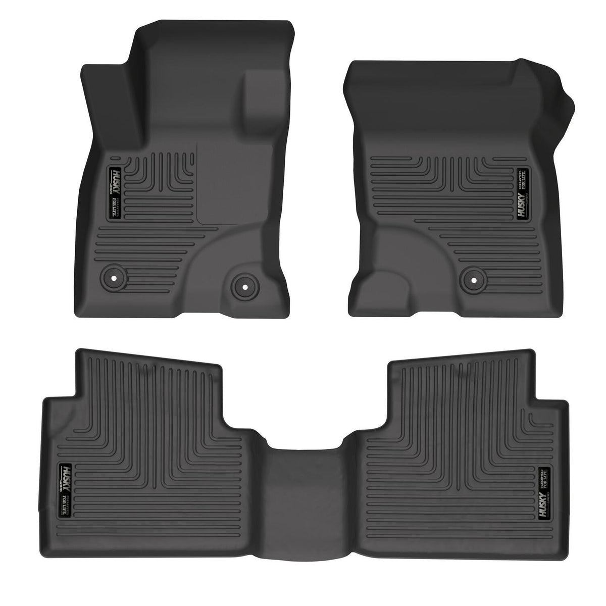 Husky Liners Weatherbeater - Front & 2nd Seat Floor Liners - 2022-2026 Ford Escape - Part 95561