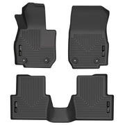 Husky Liners Weatherbeater - Front & 2nd Seat Floor Liners - 2020-2021 Mazda CX-3 - Part 95591