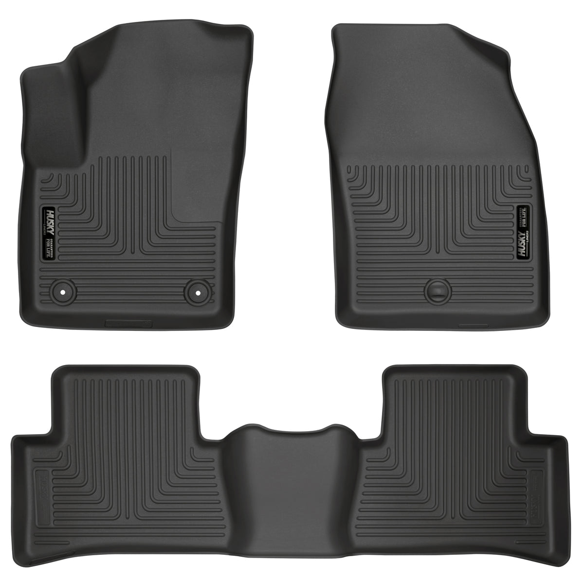Husky Liners Weatherbeater - Front & 2nd Seat Floor Liners - 2018-2022 Toyota C-HR - Part 95651