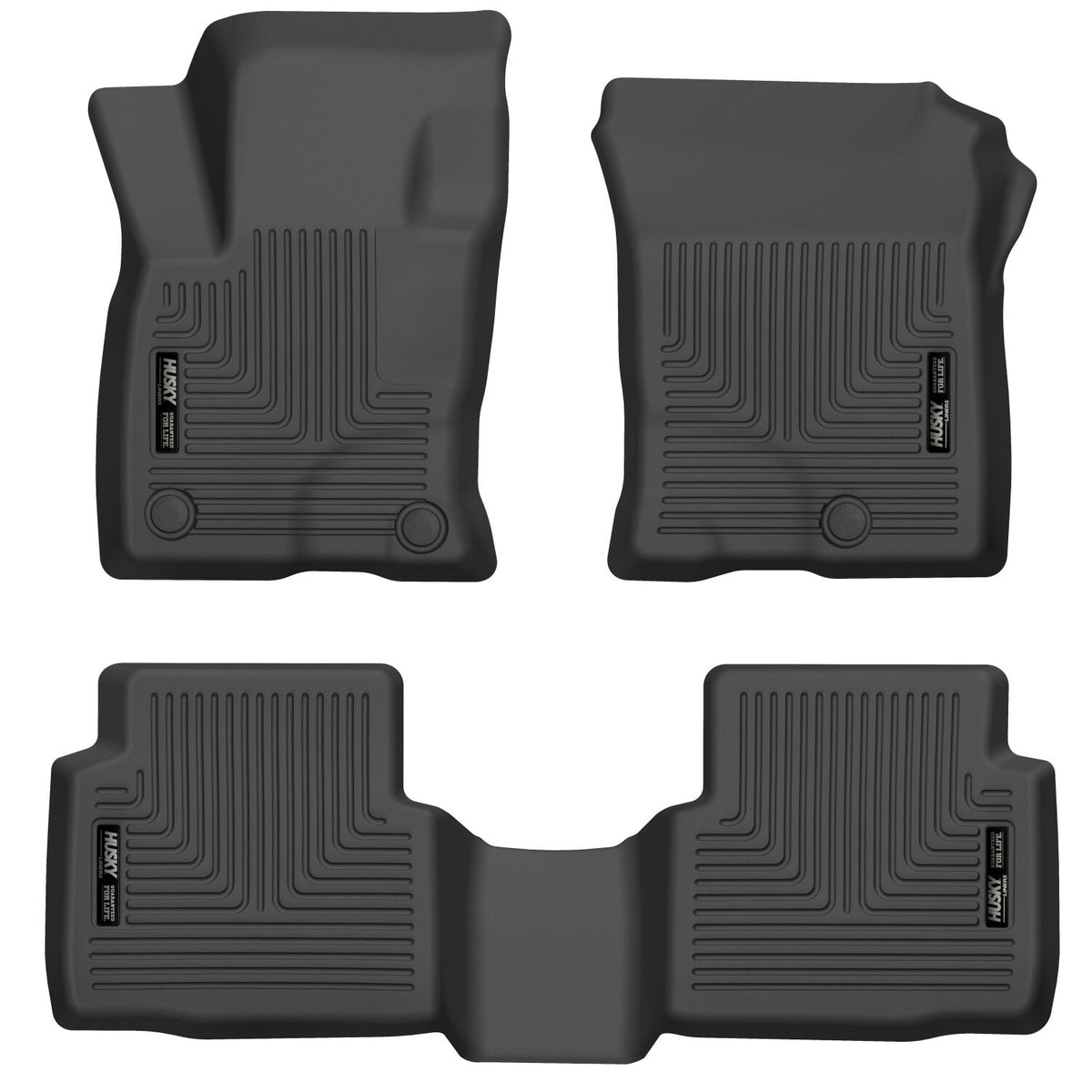 Husky Liners Weatherbeater - Front & 2nd Seat Floor Liners - 2020-2023 Ford Escape - Part 95721